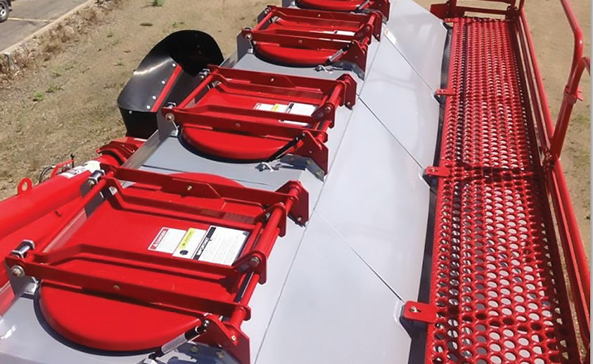 Morris 9 Series easy-fill lids