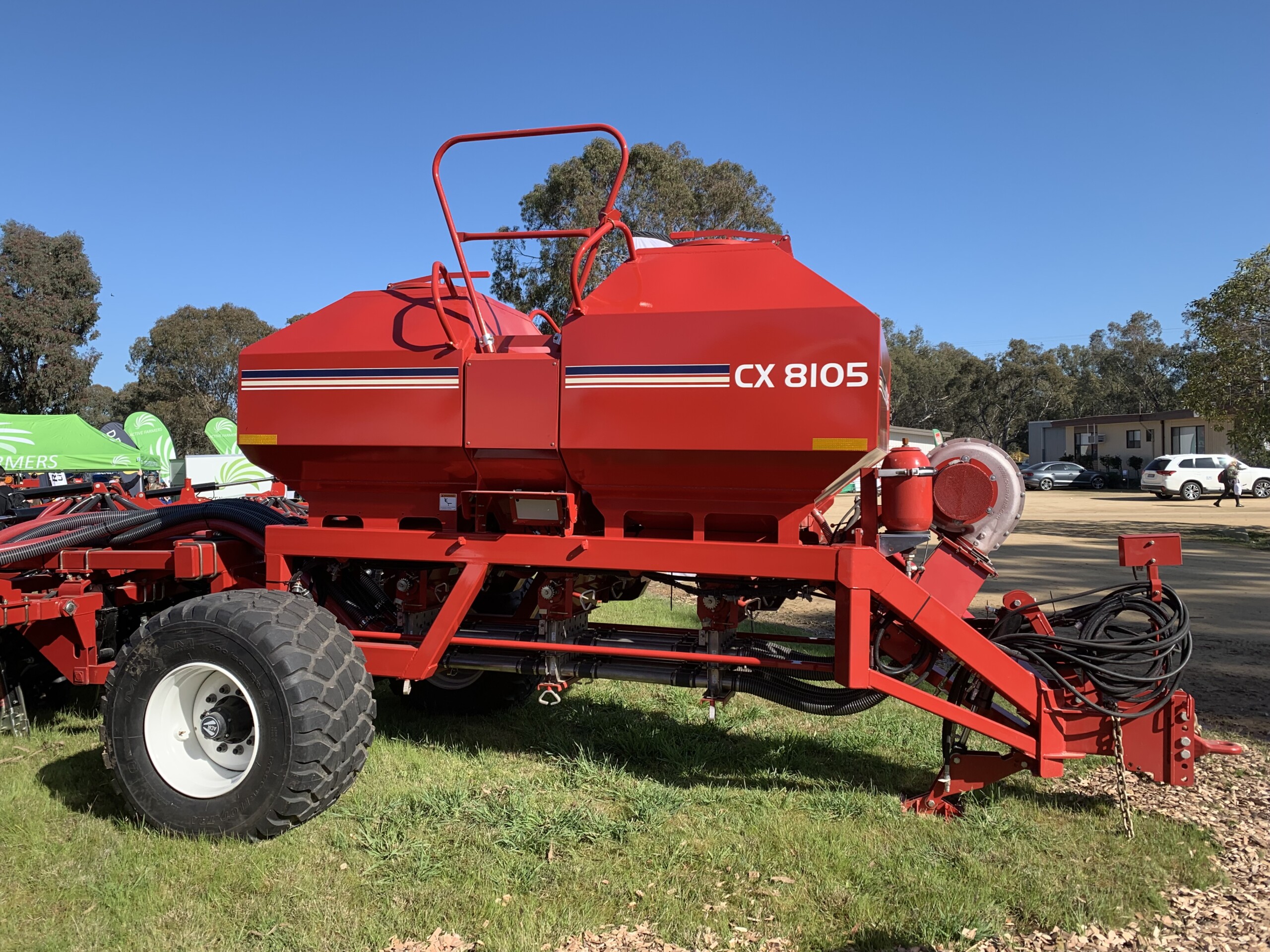 Morris CX8105_articulated frame at Australian Field days
